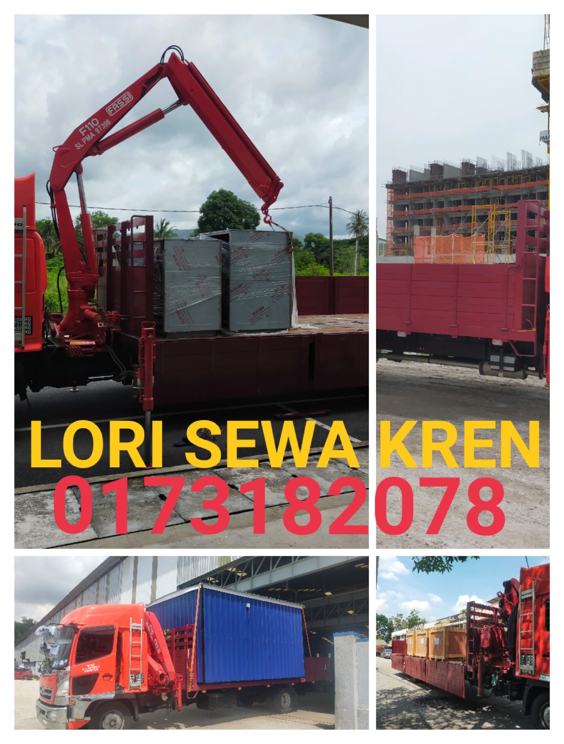 sewa lori kren, sewa kren, sewa kren, sewa lori 10 tan, sewa lori murah, sewa lori kren murah, sewa lori 10 tan murah, machinery moving specialist, AIF Maju Enterprise